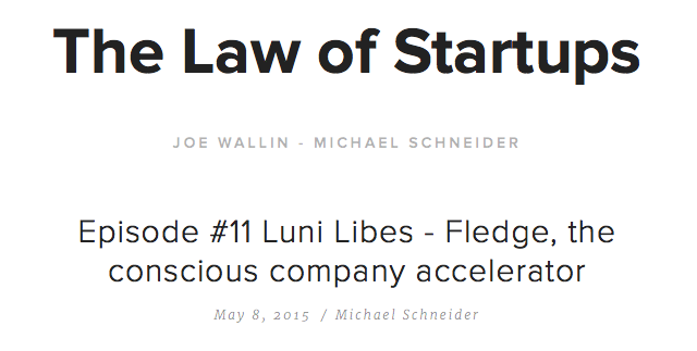 The Law of Startups